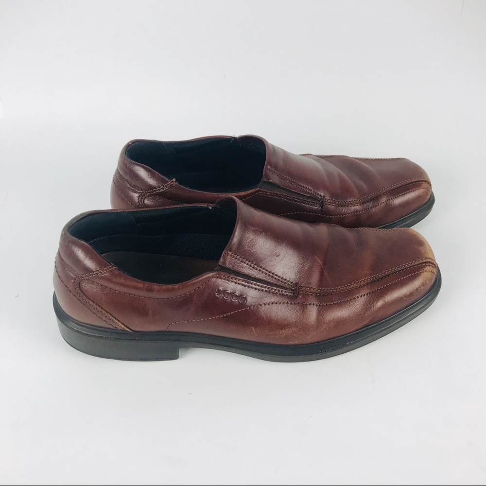 ECCO Men's Brown Slip On Loafers EU 45 US 11